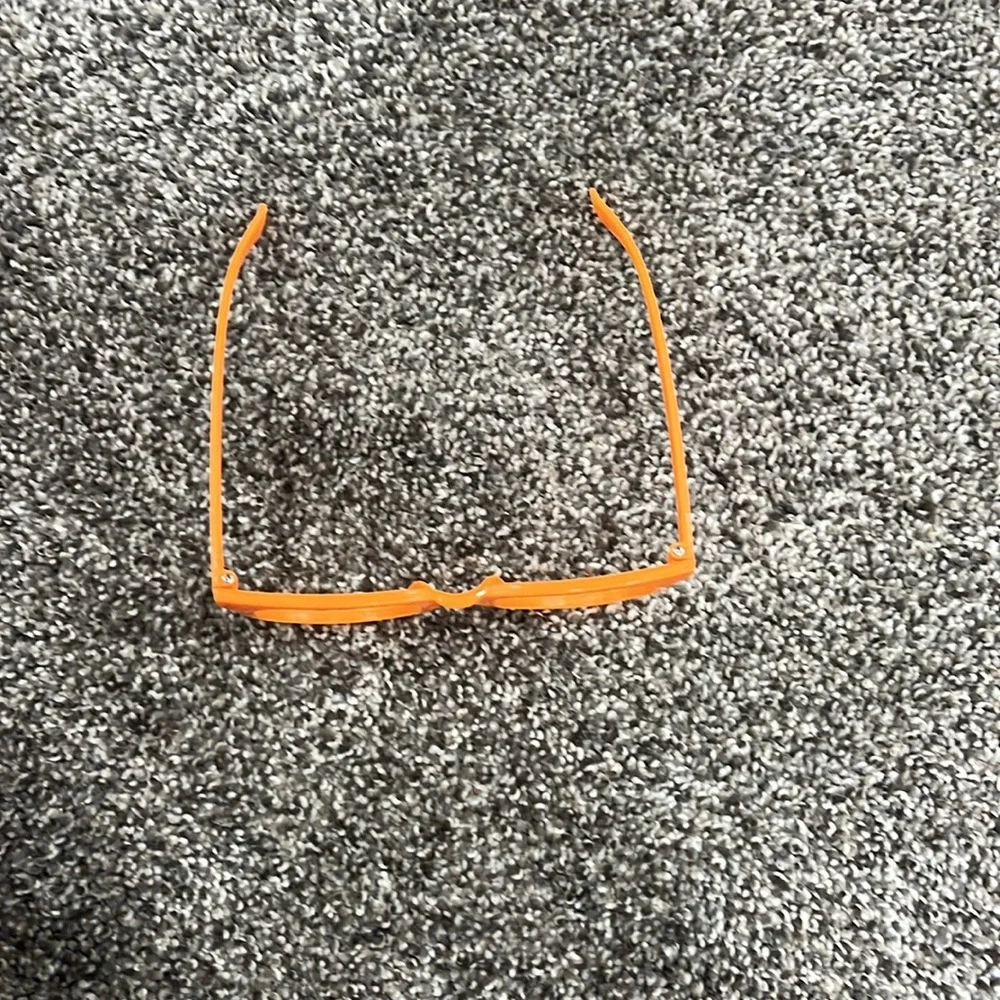 Bright Orange Kids Glasses